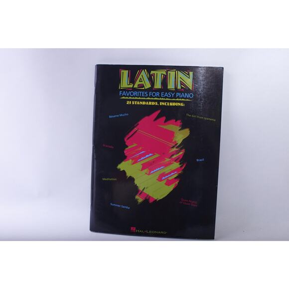 Latin Favorites For Easy Piano, Songbook, Hal-Leonard, 21 Standards, Sheet 740 - Picture 1 of 2